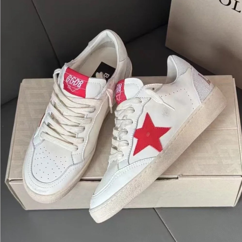 Golden Goose Star-Patch Sneakers White - Picture 3 of 7